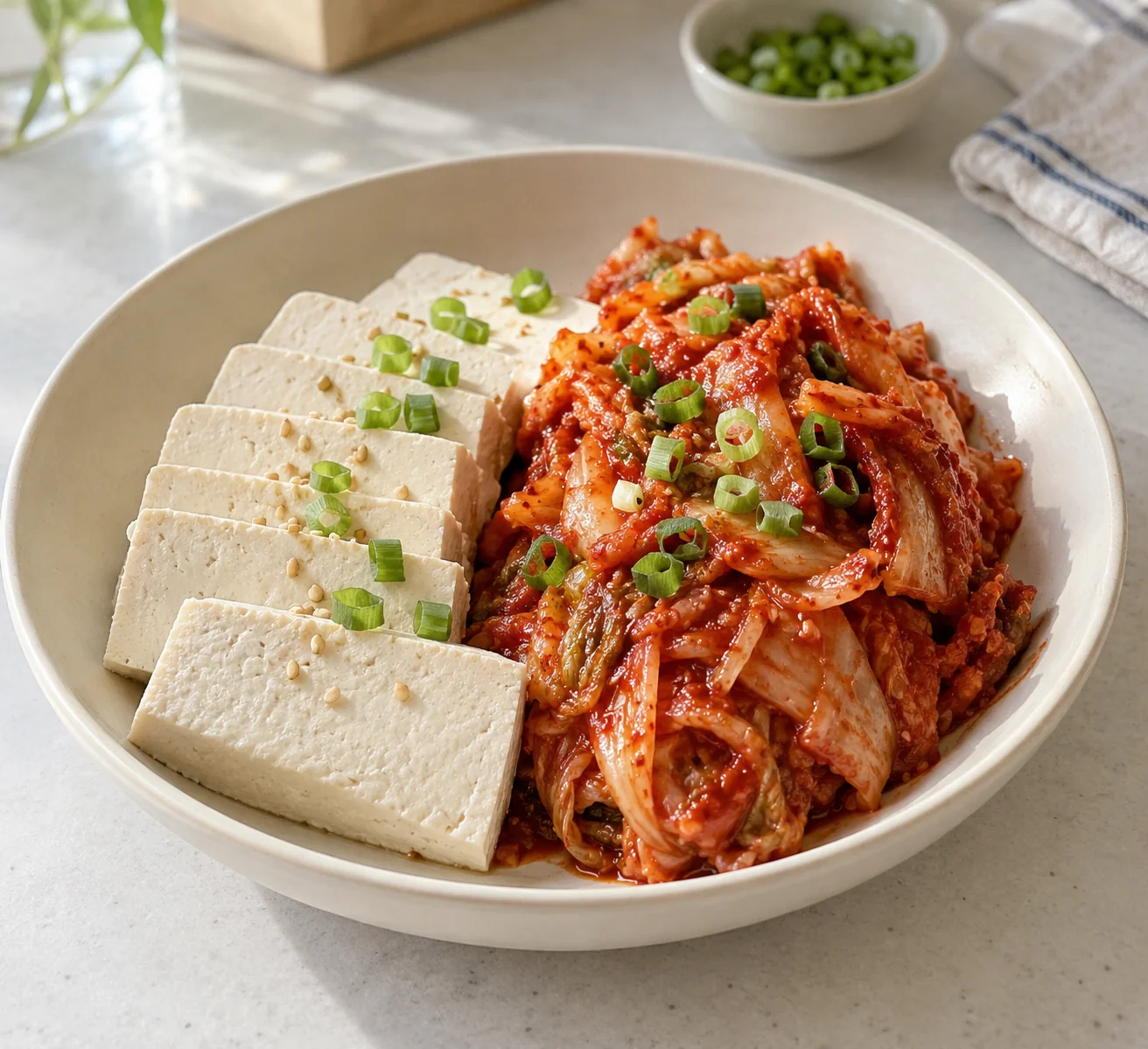 กิมจิเต้าหู้ง่าย (Dubu kimchi)