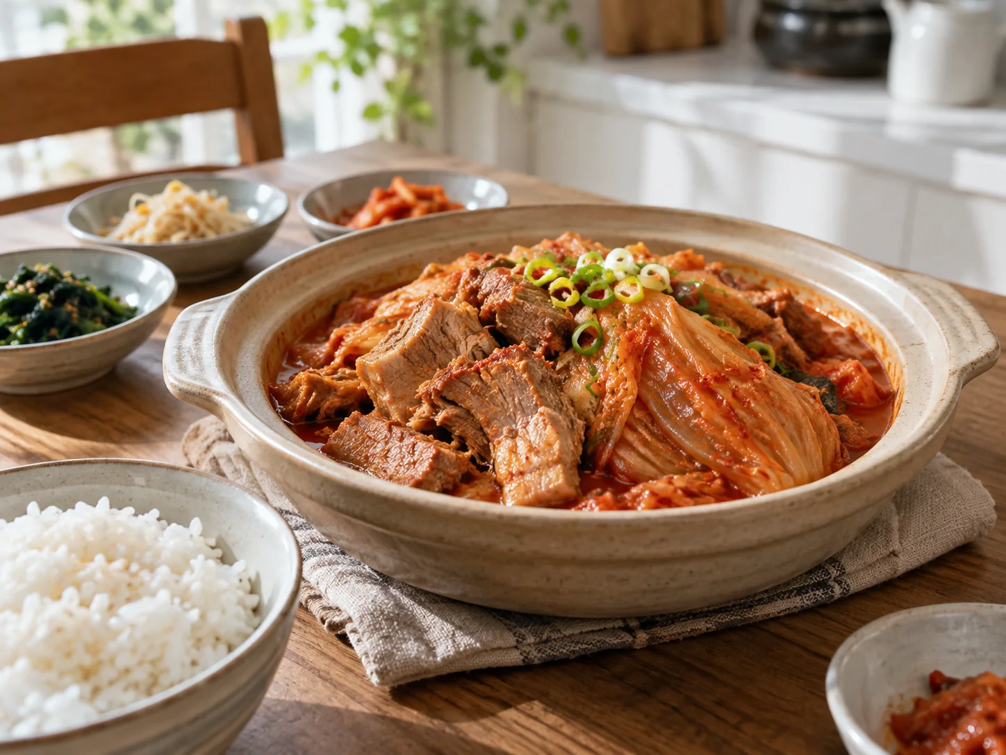 กิมจิจิม — กิมจิและหมูตุ๋น