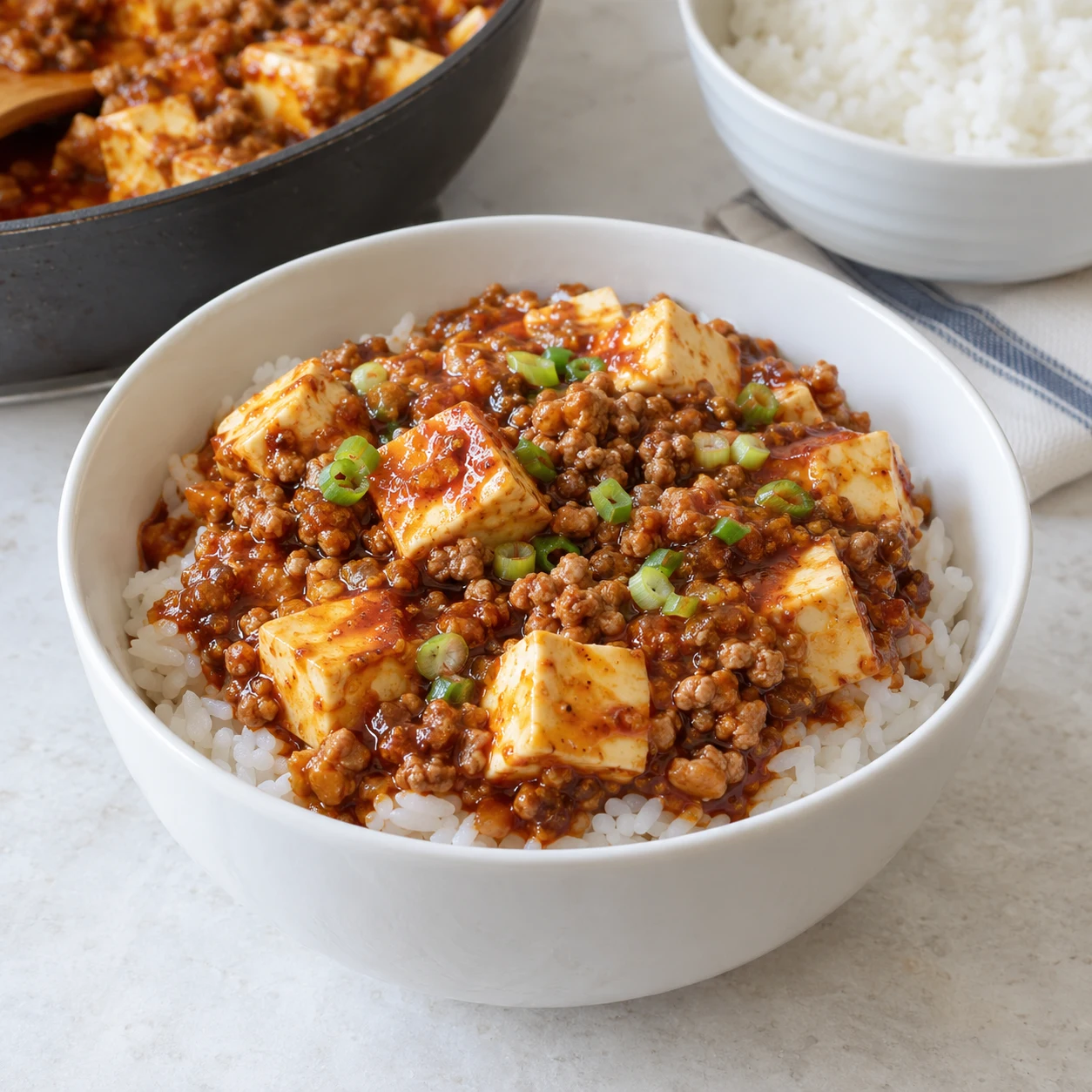 韓国風麻婆豆腐丼