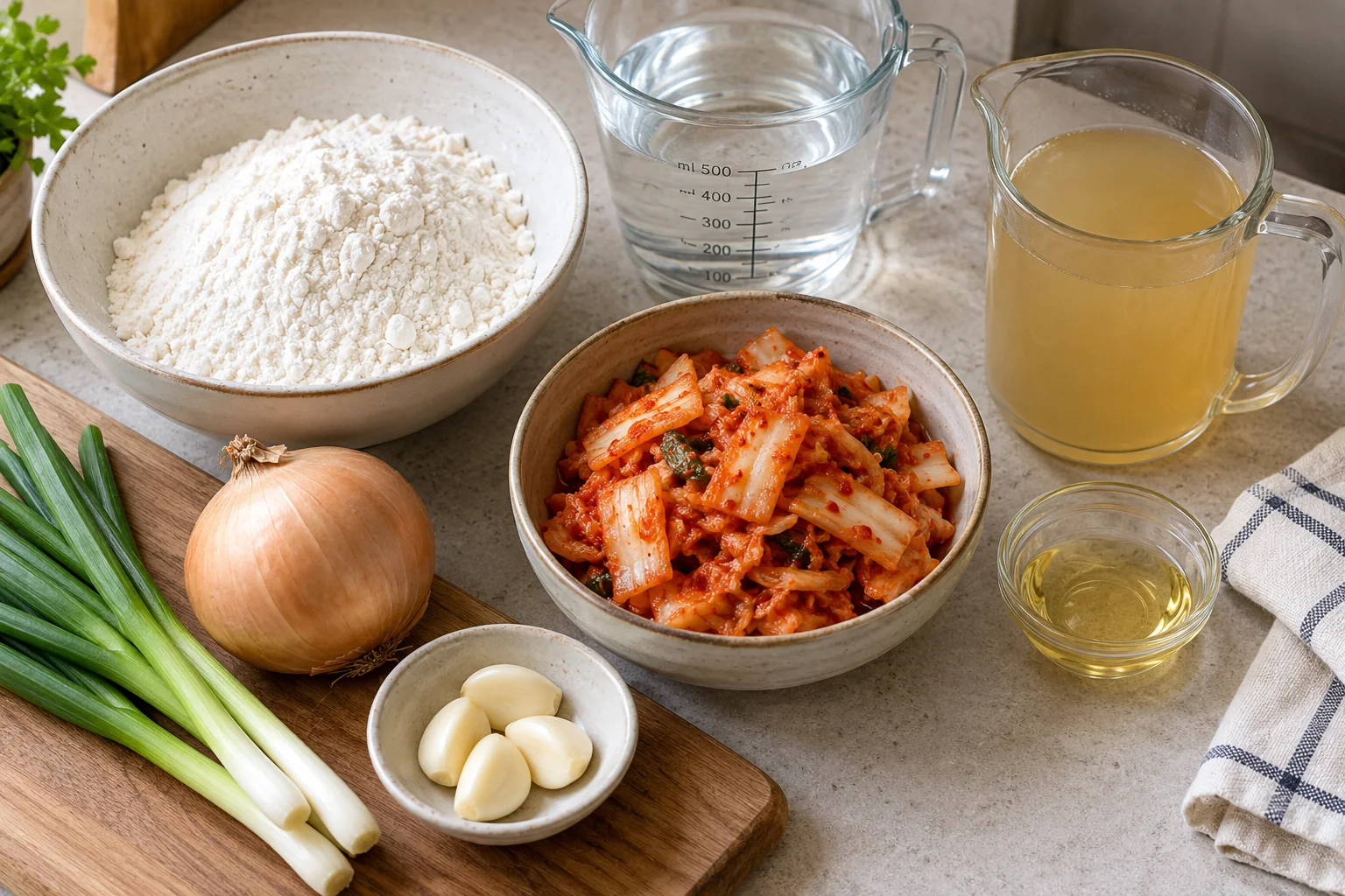 Prepara tus ingredientes