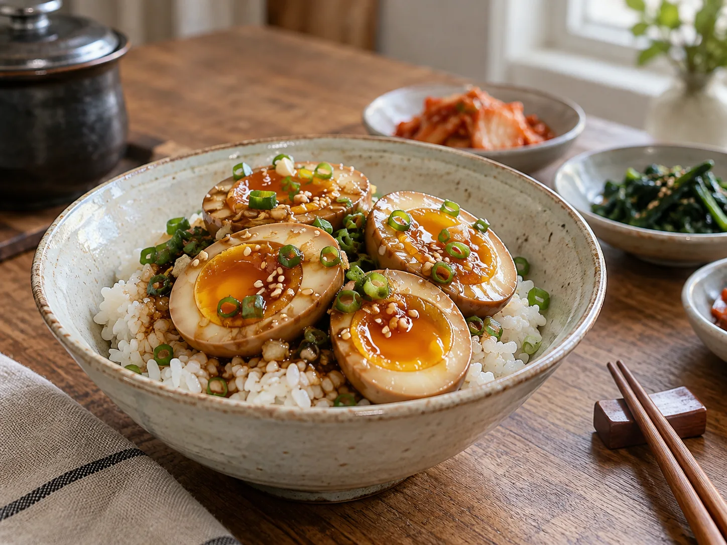 Mayak eggs — Korean soy-marinated eggs