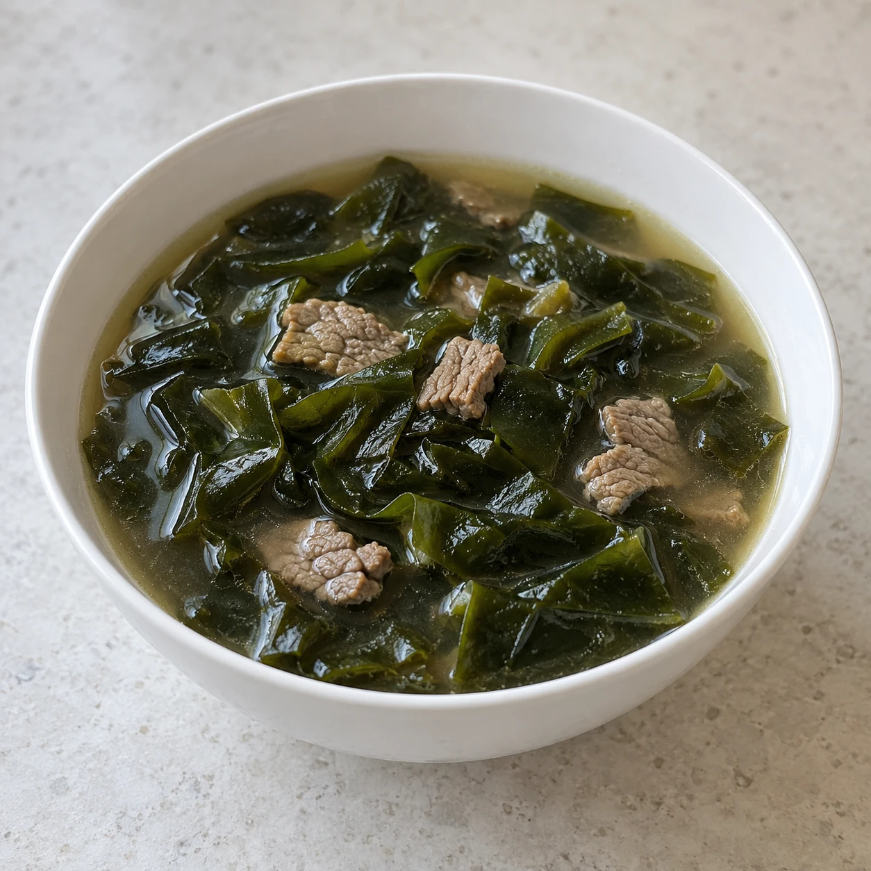 ซุปสาหร่ายเนื้อเกาหลี