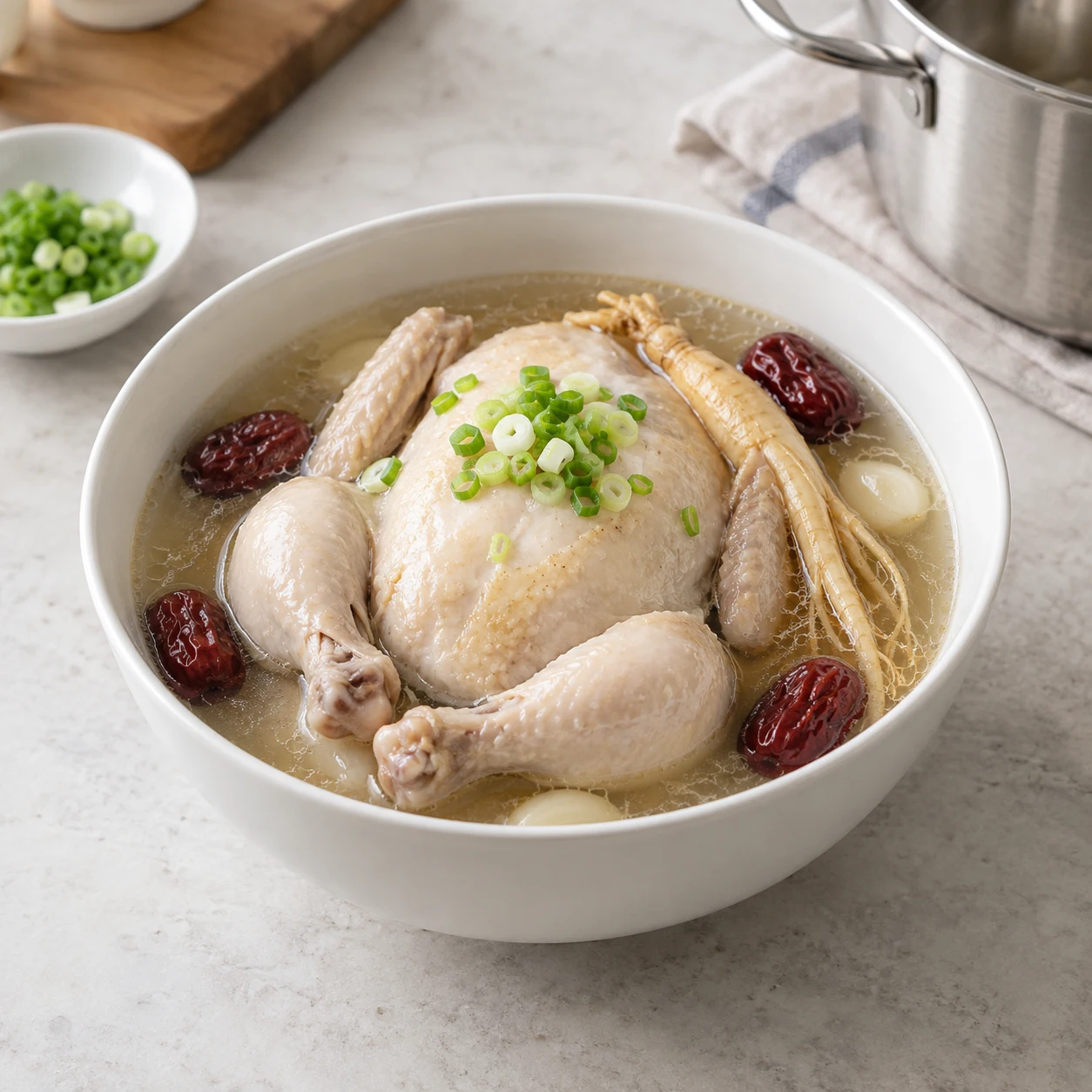 ซุปไก่โสม ซัมกเยทัง