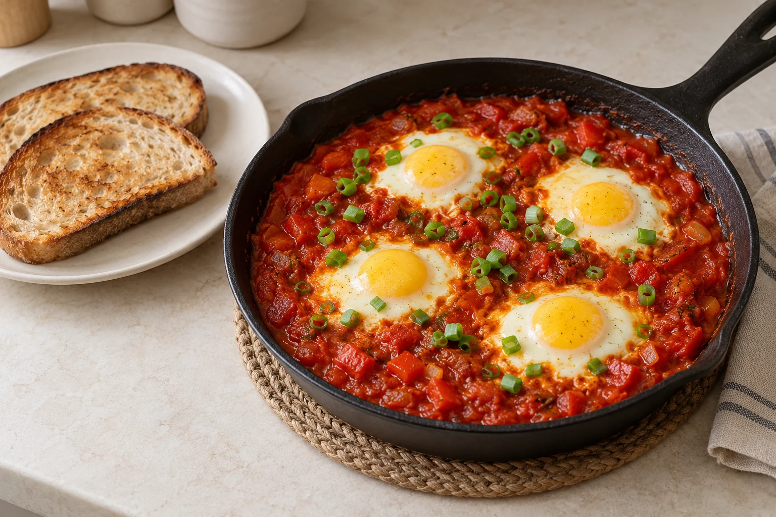 Shakshuka tomato gochujang