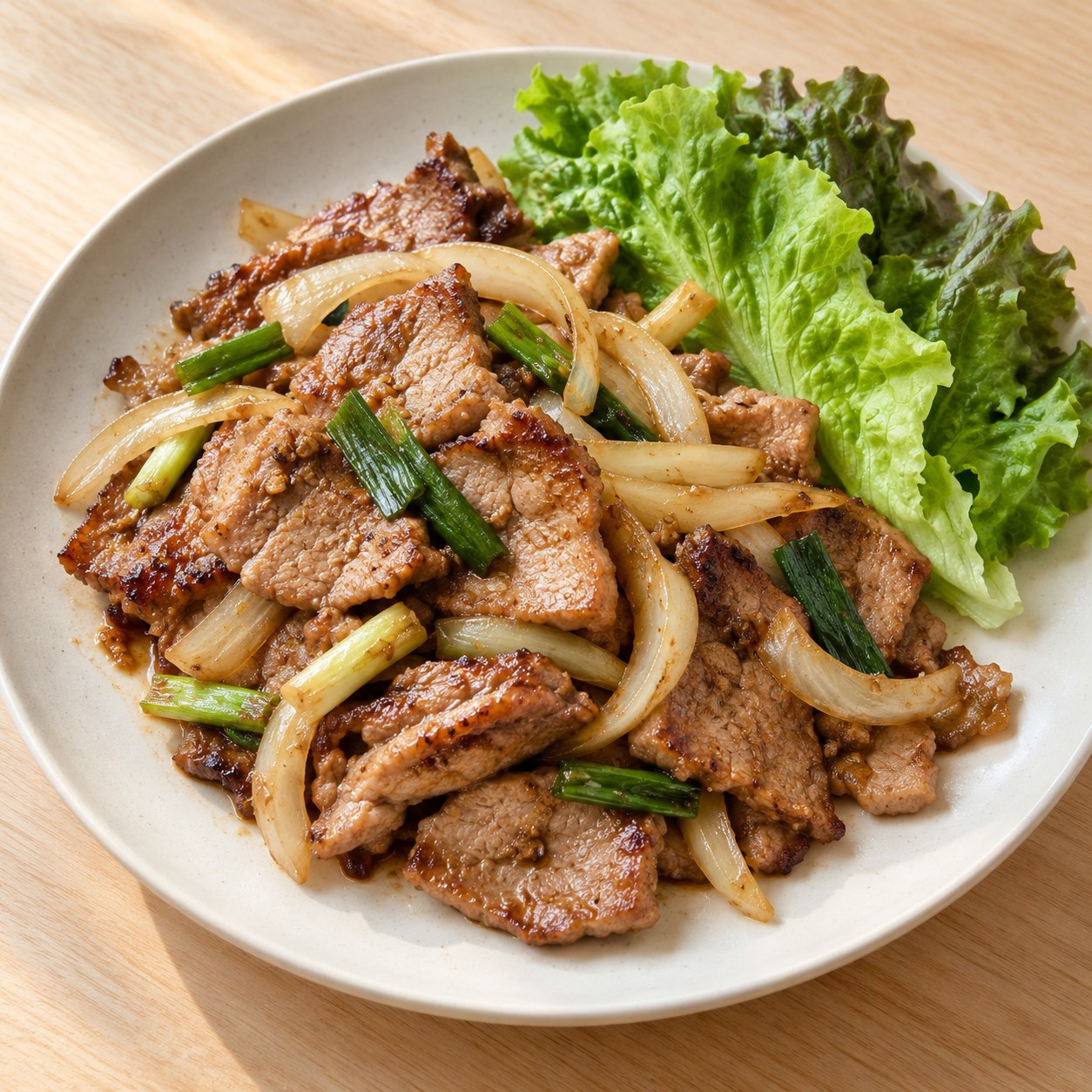 หมูหมักเต้าเจี้ยวเกาหลี (แมกจอก)